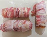 ちくわの豚肉チーズ巻きステーキ♪作り方1写真