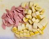 バナナ入りポテトサラダ作り方4写真