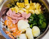 バナナ入りポテトサラダ作り方5写真