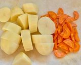 バナナ入りポテトサラダ作り方1写真
