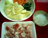 きび砂糖でコクウマ♡簡単肉じゃが作り方1写真