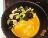 イカと生キクラゲとちんげん菜の卵塩炒め作り方8写真