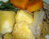 きび砂糖でコクウマ♡簡単肉じゃが作り方7写真