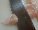 ささみとしめじのクリームパスタ作り方1写真