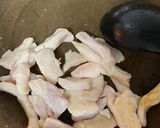 塩麹チキンのドレッシングチーズ炒め作り方2写真