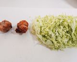 余った唐揚げでサンドイッチ作り方1写真