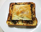簡単⭐ふりかけトースト~たこ焼き風~作り方4写真