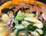 とろとろ卵と豚バラキャベツの中華炒め作り方7写真