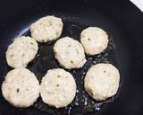 しそ風味のふんわりつくね☆アレンジ2種も作り方4写真