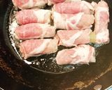 ふきと豚肉の醤油こうじ焼き作り方6写真