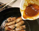 ふきと豚肉の醤油こうじ焼き作り方7写真