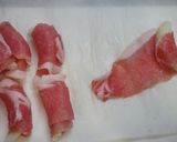 揚げない！肉巻玉葱カツ　串なし串カツ作り方3写真