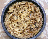 3種のきのこと鯖缶の炊き込みご飯作り方5写真