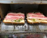 広島焼き風トースト作り方4写真