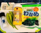 オクラ＆しらすが美味しい！夏のわかめご飯作り方1写真