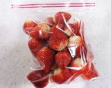 自家製いちごシロップ☆おうちでカキ氷♬作り方2写真