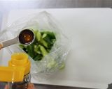 ポリ袋で洗い物いらず！たたききゅうり作り方4写真