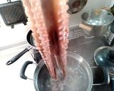 絶品おつまみ！ 茹でたタコを干したやつ作り方3写真
