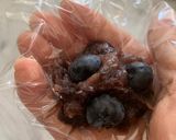 美味しい食感のブルーベリー大福作り方1写真