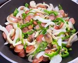 簡単♪ナポリタンうどん♪作り方5写真