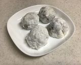 黒豆の餡で、フルーツ大福作り方10写真