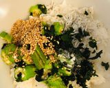 オクラ＆しらすが美味しい！夏のわかめご飯作り方5写真