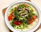 いわし缶でそうめん オリーブオイル風味作り方6写真