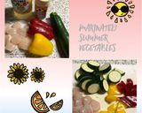2分で完成！ホタテと夏野菜の焼きマリネ♪作り方1写真