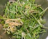 超簡単☆水菜ともやしのさっぱりナムル作り方3写真