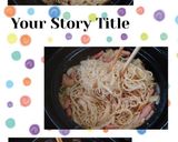 にんにくバター醤油の大根パスタ(簡単)作り方14写真
