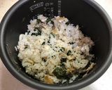 リメイク。塩サバご飯♬作り方3写真