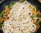 冷凍うどん☆すき焼き風卵うどん☆作り方6写真