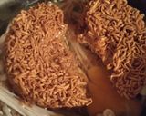 鍋で作る⭐️野菜たっぷり即席ラーメン作り方1写真