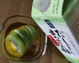 キウイ酢で豚しゃぶ素麺作り方1写真
