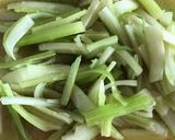 セロリのナムル作り方3写真