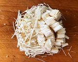 簡単ヘルシー☆カボチャの大豆あんかけ作り方5写真