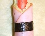 簡単一品☆お弁当やおつまみに☆カニカマ巻作り方3写真
