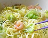 「グリーンパン」で上海焼きそば♪作り方2写真