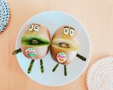 皮ごと食べる！ゼスプリキウイブラザーズ☆作り方5写真
