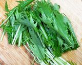 水菜と豚肉のうどんでパスタ作り方2写真