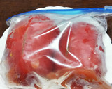 トマトソース(冷凍トマトを使って。)作り方1写真