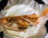 フライパンでカサゴの塩焼き作り方9写真
