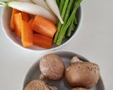 温野菜のサラダ具沢山ドレッシング作り方1写真