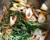 ちくわと水菜と大葉のピリ辛和え作り方4写真