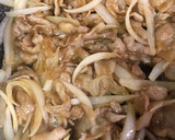 豚バラと玉ねぎのしょうが炒め作り方5写真