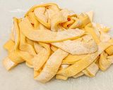 濃厚！イカとガーリックのクリームパスタ作り方5写真
