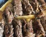 ☆お弁当に　牛肉のゴボウ巻き巻き☆作り方5写真
