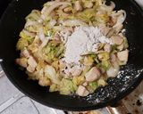 鶏胸肉と新玉ねぎのキャベツグラタン作り方23写真