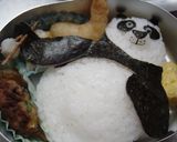 キャラ弁 カンフーパンダ作り方4写真