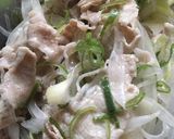 豚しゃぶのネギネギサラダ作り方5写真